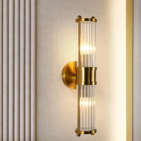 Modern Luxury Led E14 Crystal Wall Light - Image 2