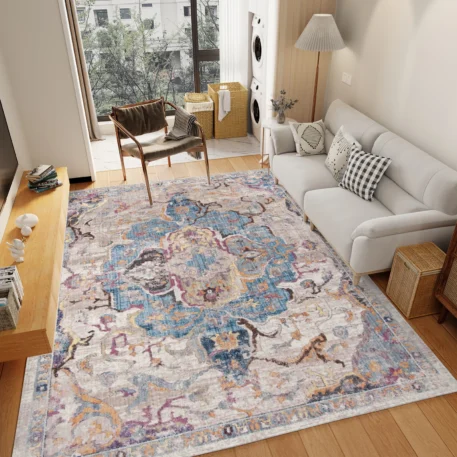 Washable Rug with Non-Slip Backing - Image 17