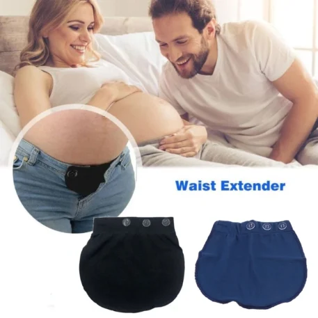 Maternity Waistband Soft Adjustable Waist Extenders - Image 2