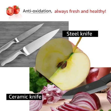 Ceramic  Kitchen knives Set 3 4 5 6 inch - Image 5