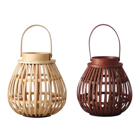 Home Decorative Bamboo Lantern Pendant - Image 3