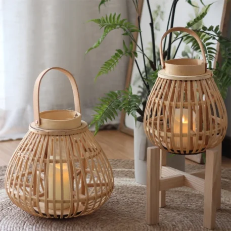 Home Decorative Bamboo Lantern Pendant