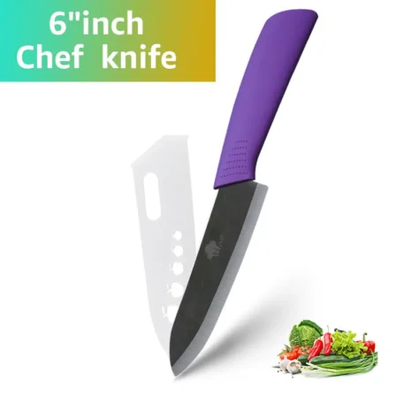 Ceramic  Kitchen knives Set 3 4 5 6 inch - Image 25