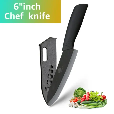 Ceramic  Kitchen knives Set 3 4 5 6 inch - Image 23