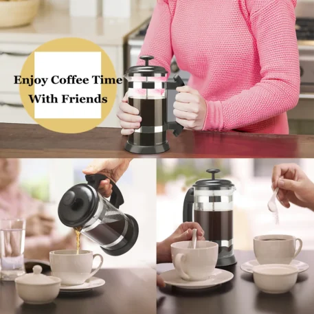 1000ML/ 600ML French Press Coffee Maker - Image 6