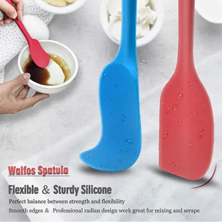 Food Grade Non Stick  Cooking Silicone Spatula Set - Image 4