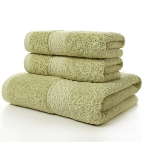 Large Cotton Super Absorbent Thick Bath Towel - Image 9