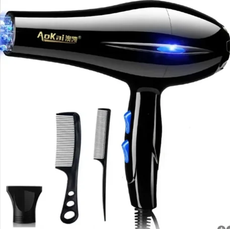 Professional Powerful Hair Dryer with Salon Tools - Image 2