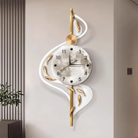 Luxury Metal Wall Art Clocks - Image 2