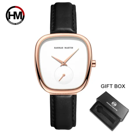 Hannah Martin Brand Simple Wristwatch Tonneau Dial - Image 12