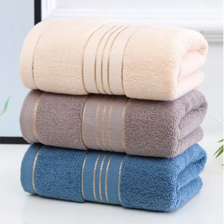 2 Towels - Thick Absorbent Pure Cotton