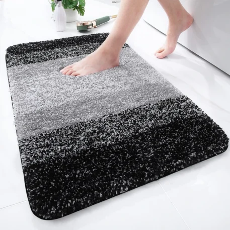 Luxury Bathroom Rug Soft Foot Mat Absorbent Microfiber - Image 10