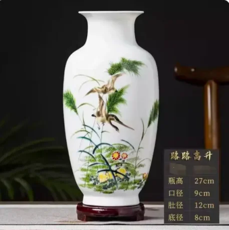 Jingdezhen Ceramic Vase -  Vintage Chinese - Image 34