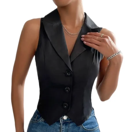 Spring / Summer Style Casual slim vest - Image 3