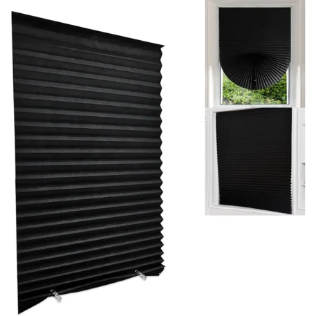 Window Self Adhesive Pleated Blinds Cordless - Image 16