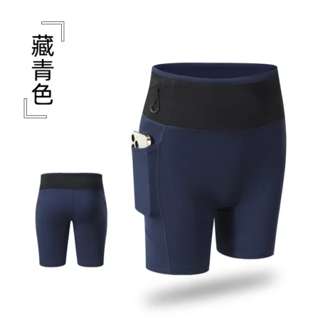 Summer Sports Workout Running Shorts with Pockets - Image 7