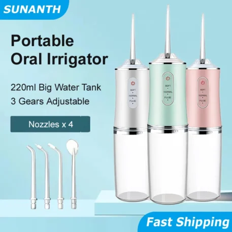 200ml Portable Cordless Dental Water Flosser