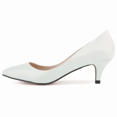 Classic Low Med Kitten Heels - Image 8