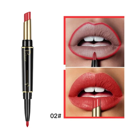 2 in 1 Matte Lipstick & Lip Liner - Image 17