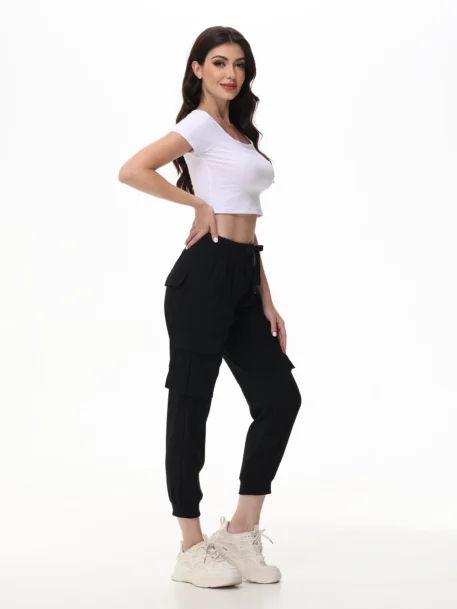 Women's Lightweight Cargo Capris - Image 9