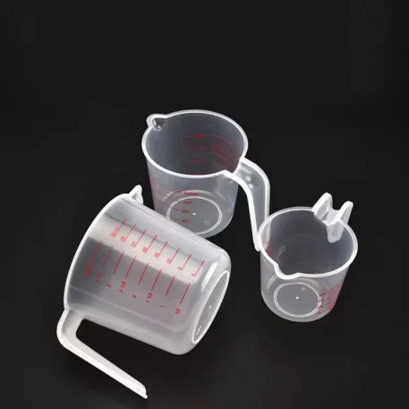 3pcs Measuring Cups Plastic - Image 4