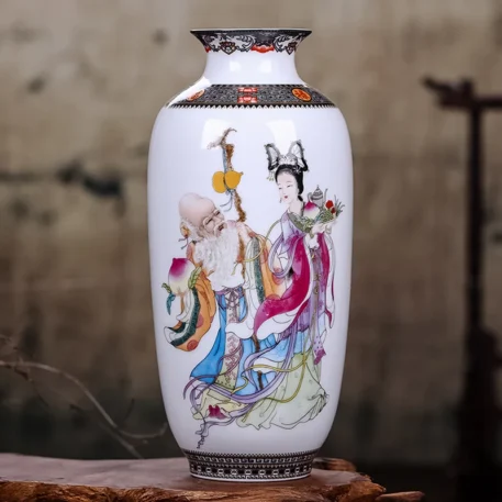 Jingdezhen Ceramic Vase -  Vintage Chinese - Image 6