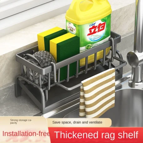 Kitchen Shelf Storage Draining Rack