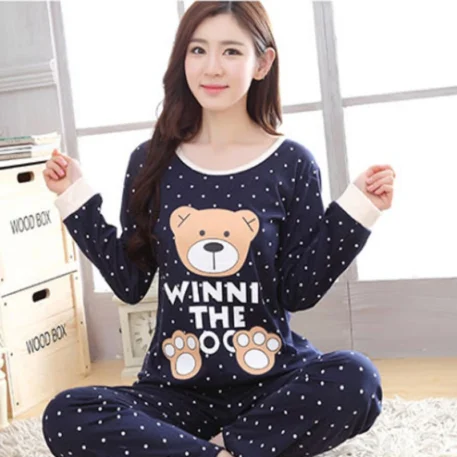 Spring Thin Pajamas Set - Image 7