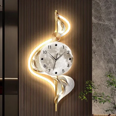 Luxury Metal Wall Art Clocks - Image 4