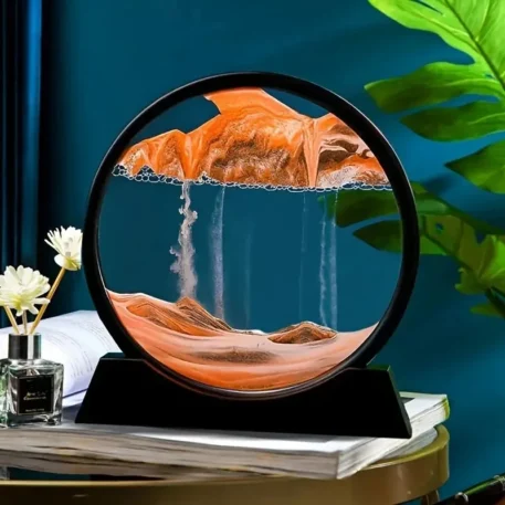 3D Hourglass Quicksand Moving Art Picture