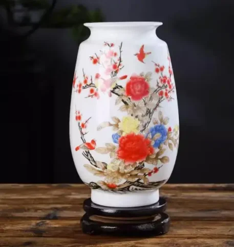 Jingdezhen Ceramic Vase -  Vintage Chinese - Image 26