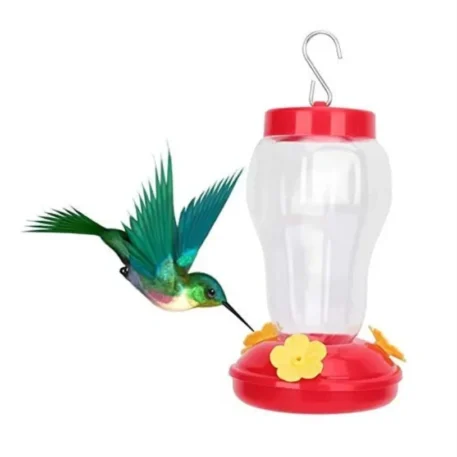 480ML Plastic Hanging Hummingbird Feeder