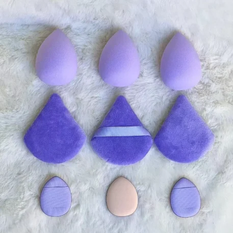 1 or 12pc Makeup Sponge Beauty Egg - Image 3