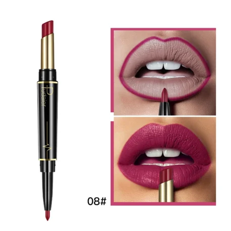 2 in 1 Matte Lipstick & Lip Liner - Image 9