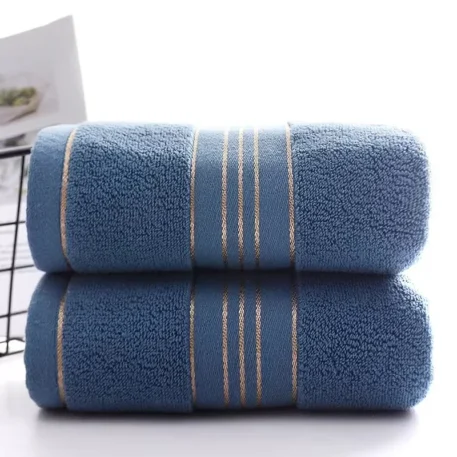 2 Towels - Thick Absorbent Pure Cotton - Image 5