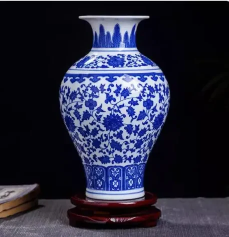 Jingdezhen Ceramic Vase -  Vintage Chinese - Image 19