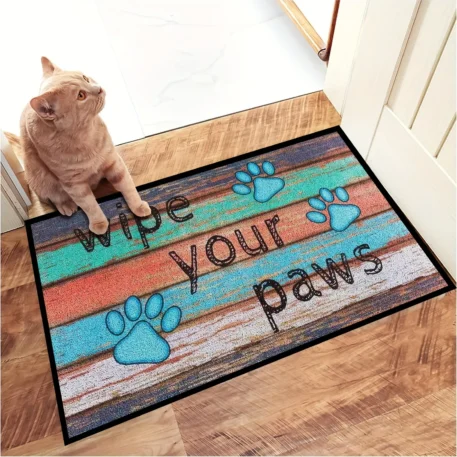 Cat Paw Print Doormat - Image 10