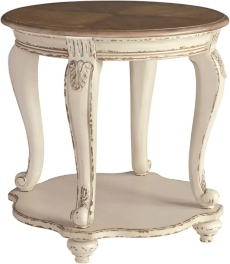 Accent Tables with Carved Legs - Image 9