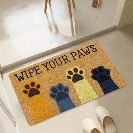 Cat Paw Print Doormat - Image 3