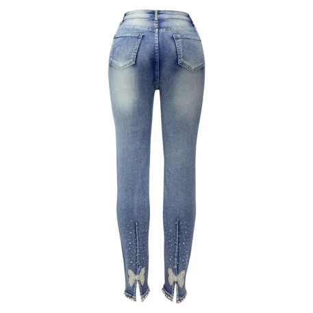 Women's High Waist Vintage Jeans - Image 4