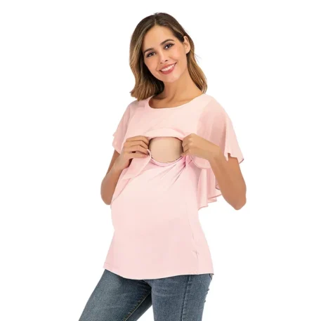 New Summer Maternity Nursing T-Shirts - Image 2