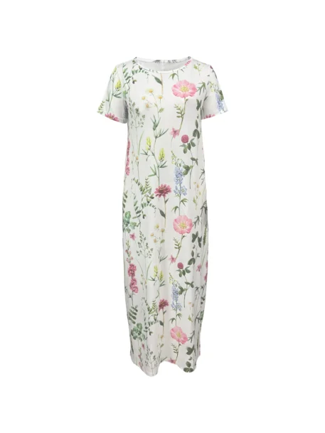 Women's plus size floral print dress - Image 2