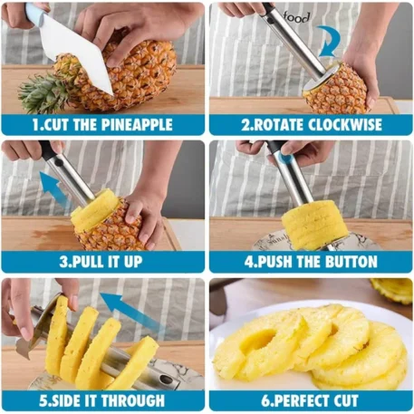 Stainless steel Pineapple peeler - Image 4