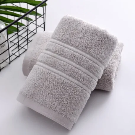 2pcs Face Towel Absorbent Pure Hand Face Cleaning Hair Shower Microfiber Towels Bathroom Home Hotel for Adults - Image 3