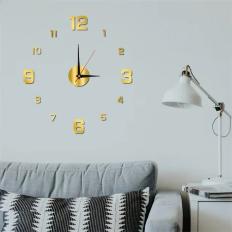 Creative Frameless DIY Wall Clock - Image 2