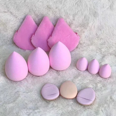 1 or 12pc Makeup Sponge Beauty Egg - Image 2