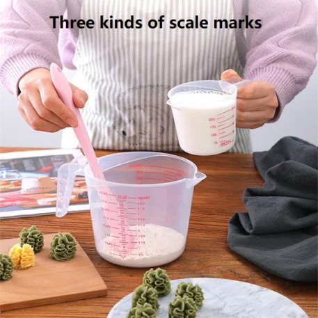 250/500/1000ML Silicone Measuring Cups - Image 2