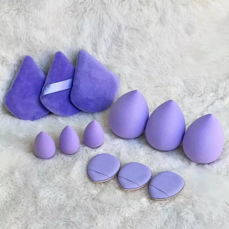 1 or 12pc Makeup Sponge Beauty Egg - Image 7