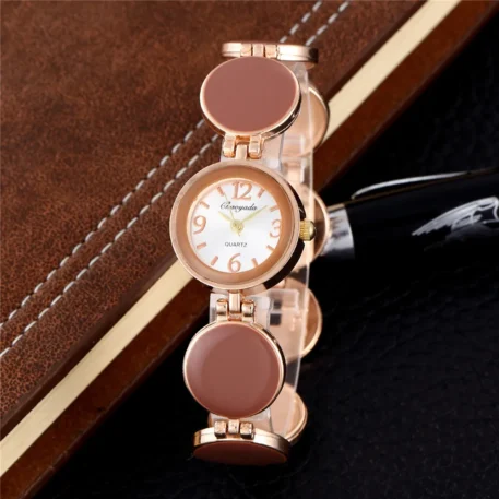 Ladies Gold or Silver Small Dial Quartz Wristwatch - Image 16