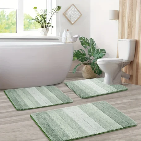 Bathroom Rugs Non Slip Ultra Soft Bath Mat - Image 2